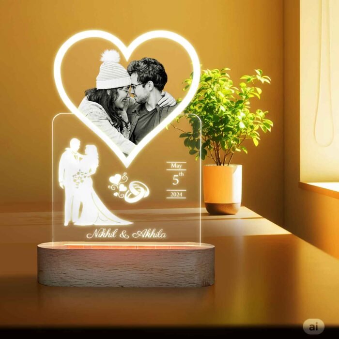 LOVE RING HEART(14X22)cm - Image 1