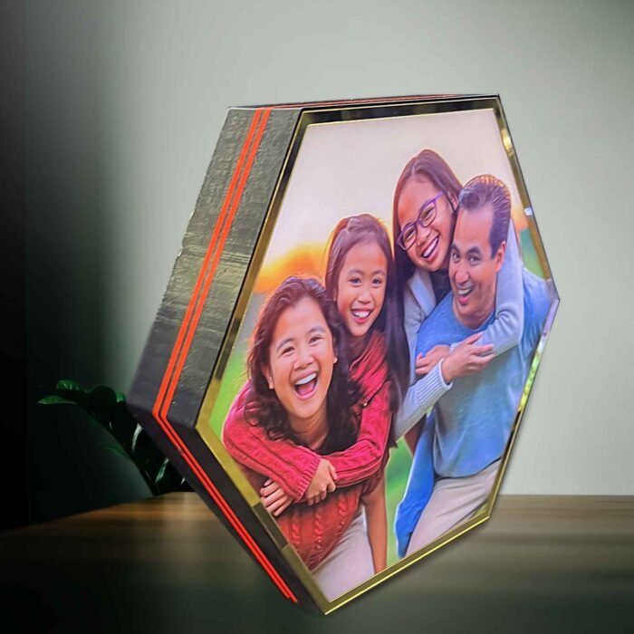 OCTAGON LAMP ( 24 X 24 X 4 )cm - Image 2